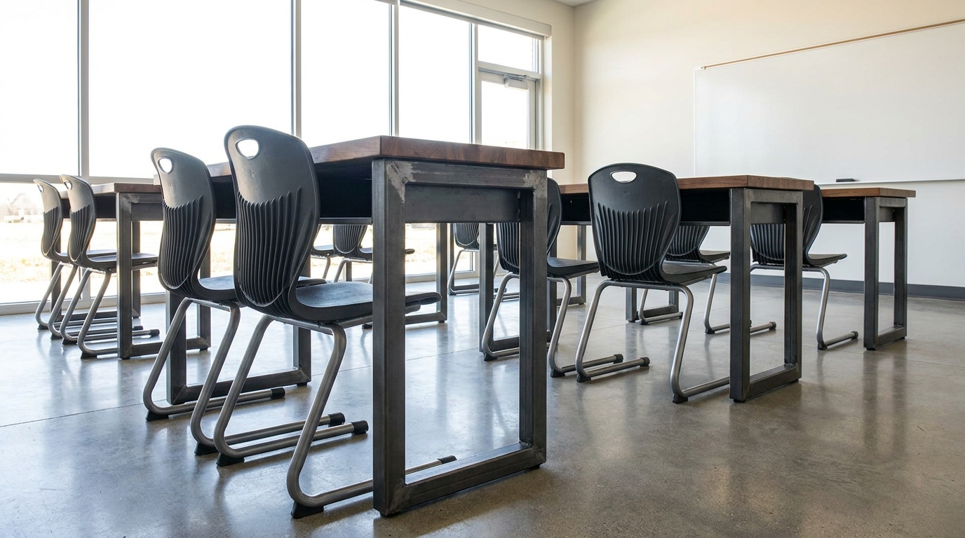 Modern Okul Mobilyalarında Ergonomi ve Metalin Sarsılmaz Gücü: Geleceğin Sınıflarını İnşa Etmek