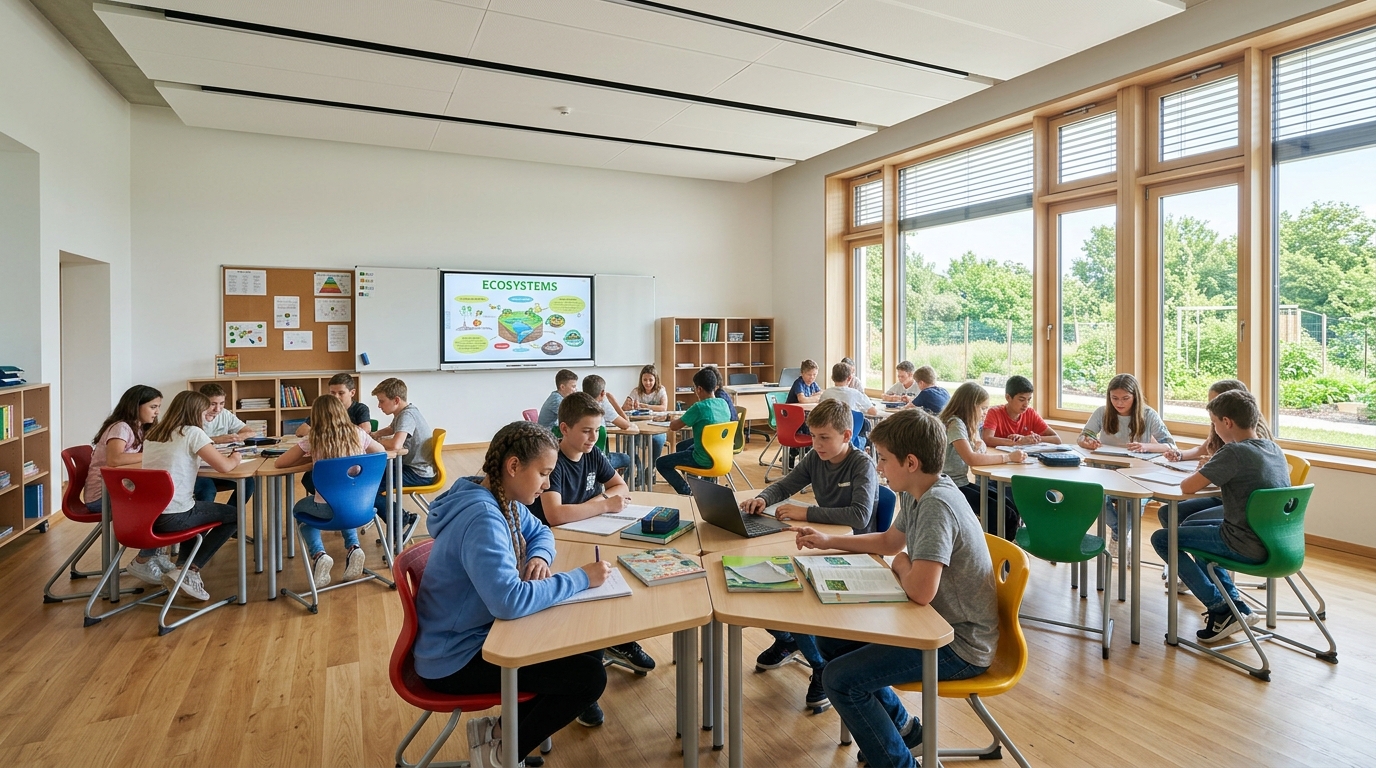 Modern Eğitim İçin Ergonomik ve Fonksiyonel Okul Mobilyaları