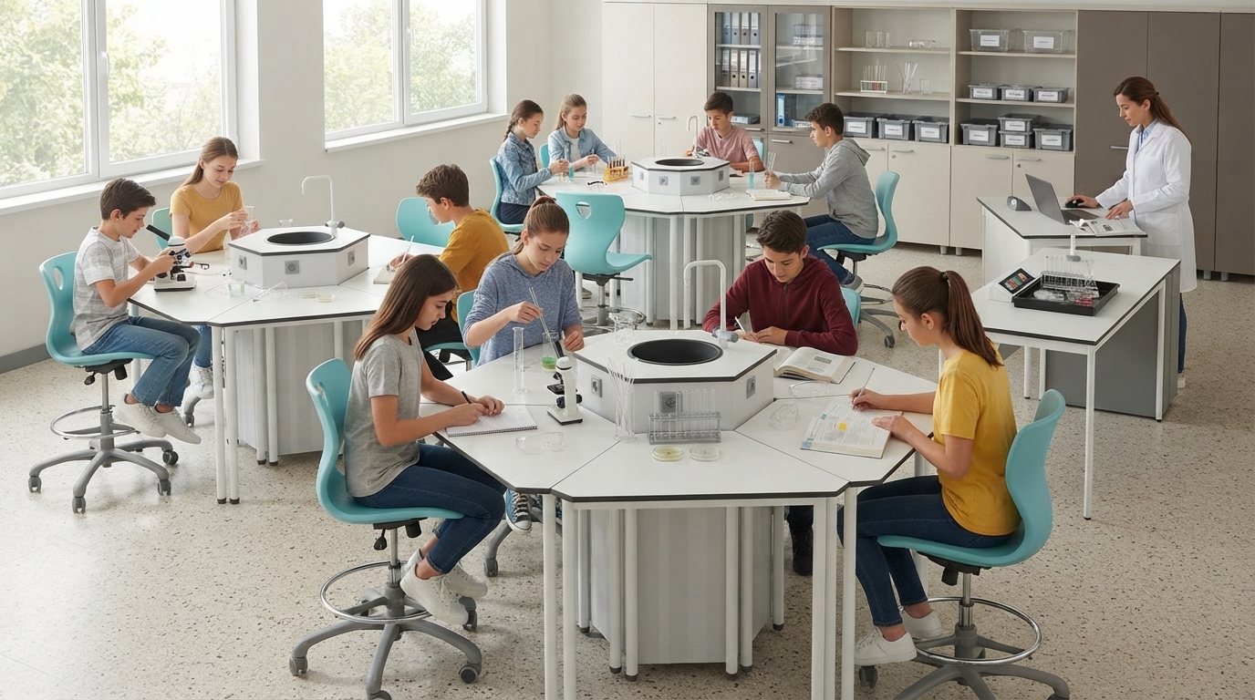 Pergel Furniture ile Okul Mobilyaları ve Laboratuvar Mobilyaları